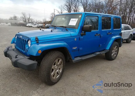 2015 Jeep Wrangler Unlimited Sahara z USA, uszkodzony, nr VIN 1C4HJWEG2FL646592